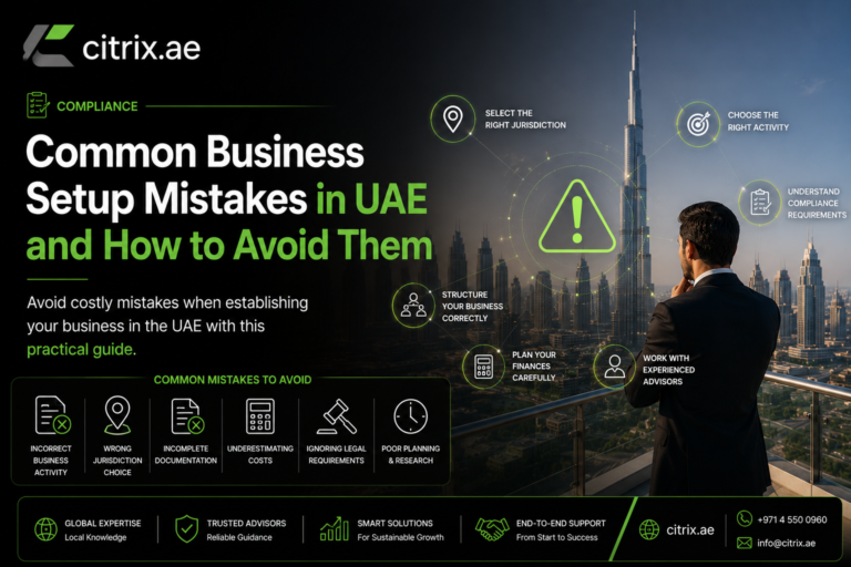Common Business Setup Mistakes in UAE and How to Avoid Them